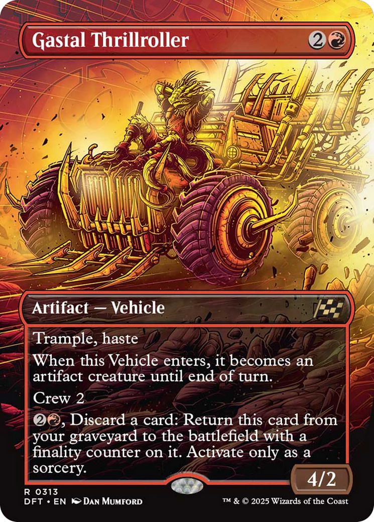 Gastal Thrillroller (Borderless) [Aetherdrift] - The Mythic Store | 24h Order Processing