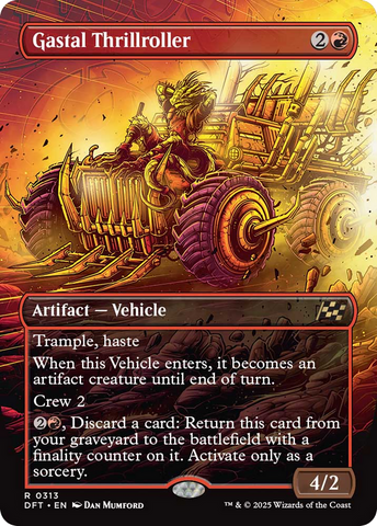 Gastal Thrillroller (Borderless) [Aetherdrift] - The Mythic Store | 24h Order Processing