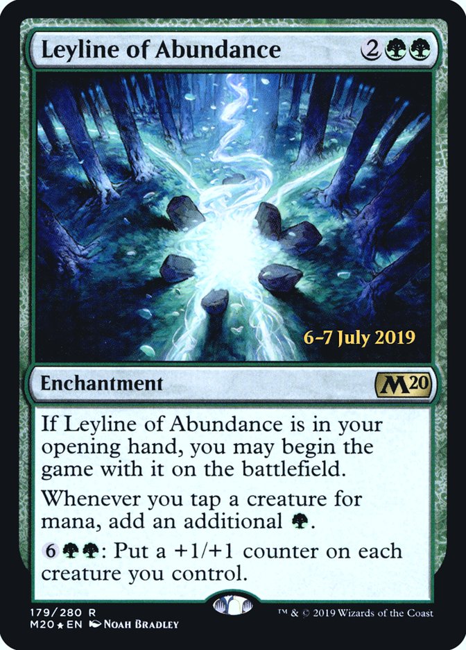 Leyline of Abundance [Core Set 2020 Prerelease Promos] - The Mythic Store | 24h Order Processing