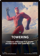Towering Theme Card [Marvel Super Heroes Commander] - The Mythic Store | 24h Order Processing
