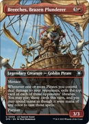 Breeches, Brazen Plunderer (Borderless) [The Lost Caverns of Ixalan Special Guests] - The Mythic Store | 24h Order Processing