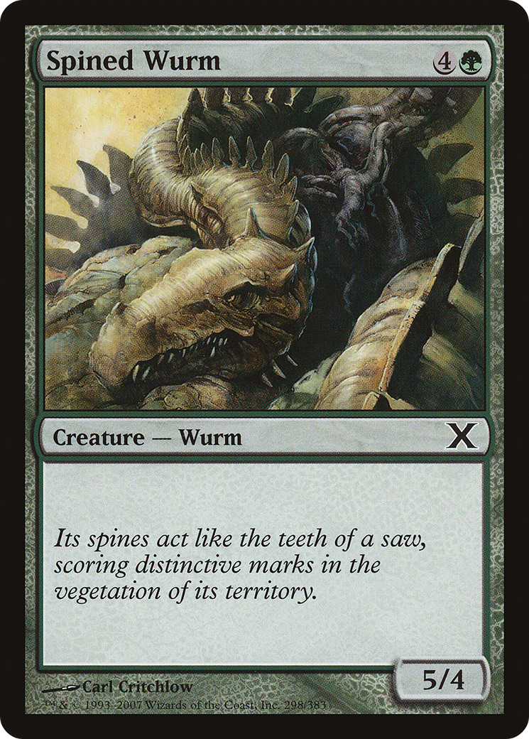 Spined Wurm [Tenth Edition] - The Mythic Store | 24h Order Processing