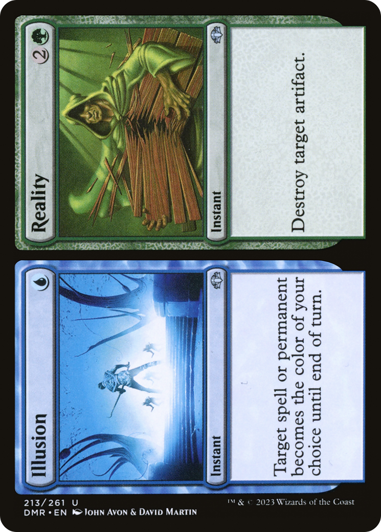 Illusion // Reality [Dominaria Remastered] - The Mythic Store | 24h Order Processing