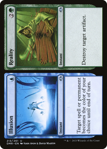 Illusion // Reality [Dominaria Remastered] - The Mythic Store | 24h Order Processing