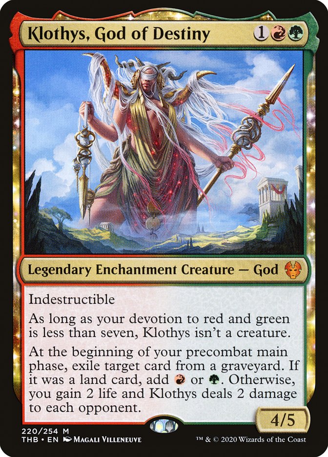 Klothys, God of Destiny [Theros Beyond Death] - The Mythic Store | 24h Order Processing