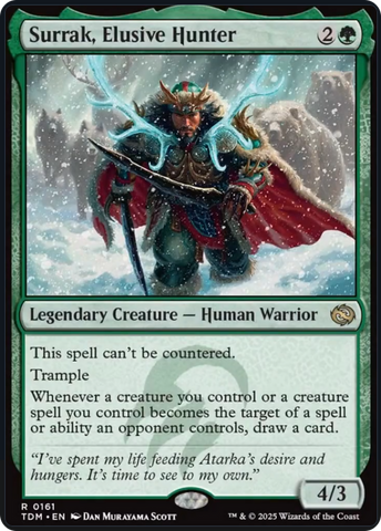 Surrak, Elusive Hunter [Tarkir: Dragonstorm] - The Mythic Store | 24h Order Processing