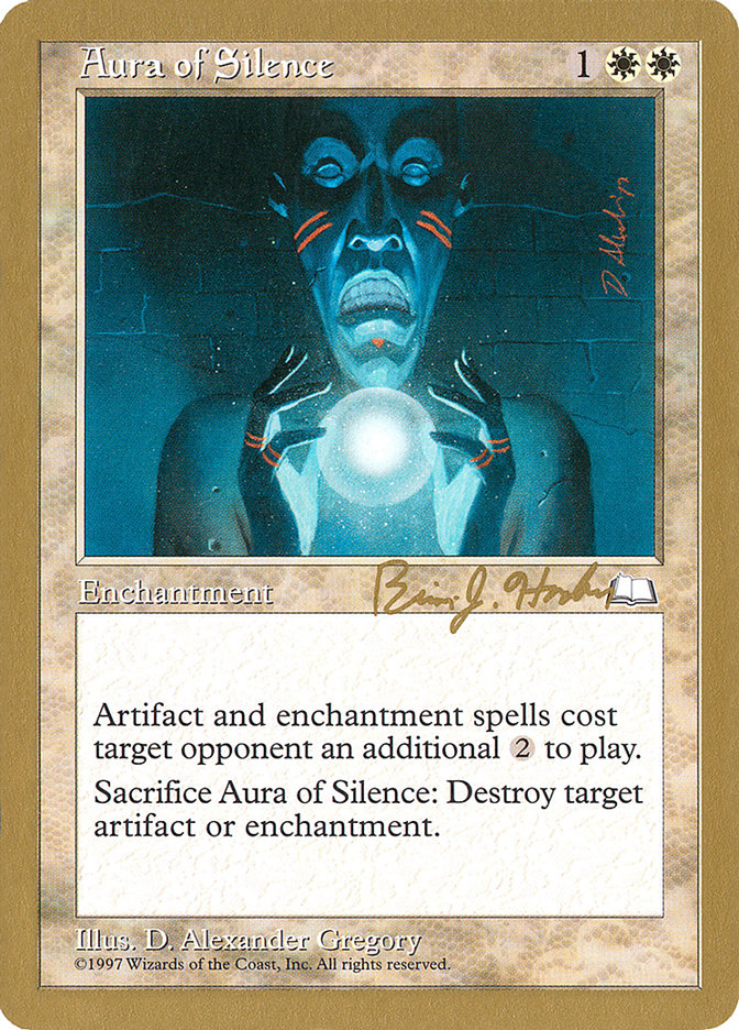 Aura of Silence (Brian Hacker) [World Championship Decks 1998] - The Mythic Store | 24h Order Processing