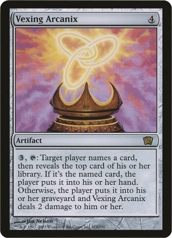 Vexing Arcanix (Oversized) [Eighth Edition Box Topper] - The Mythic Store | 24h Order Processing