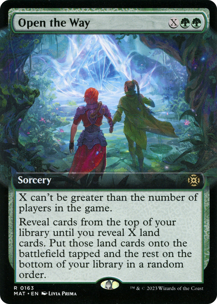 Open the Way (Extended Art) [March of the Machine: The Aftermath] - The Mythic Store | 24h Order Processing