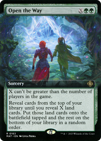 Open the Way (Extended Art) [March of the Machine: The Aftermath] - The Mythic Store | 24h Order Processing