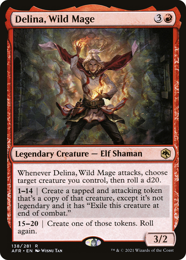 Delina, Wild Mage [Dungeons & Dragons: Adventures in the Forgotten Realms] - The Mythic Store | 24h Order Processing