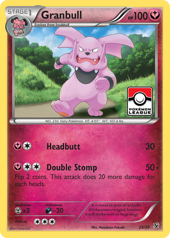 Granbull (23/39) [XY: Kalos Starter Set] - The Mythic Store | 24h Order Processing