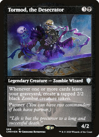 Tormod, the Desecrator (Etched) [Commander Legends] - The Mythic Store | 24h Order Processing