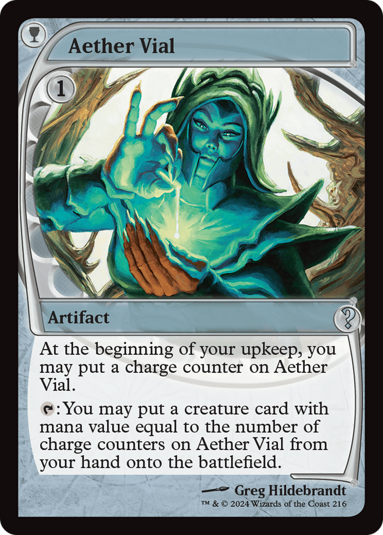 Aether Vial (Future Sight) [Mystery Booster 2] - The Mythic Store | 24h Order Processing