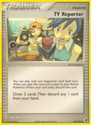 TV Reporter (82/101) [EX: Dragon Frontiers] - The Mythic Store | 24h Order Processing