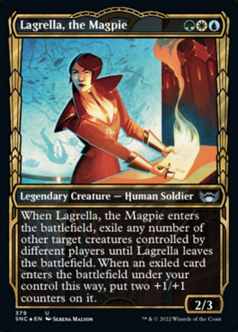 Lagrella, the Magpie (Showcase Golden Age Gilded Foil) [Streets of New Capenna] - The Mythic Store | 24h Order Processing