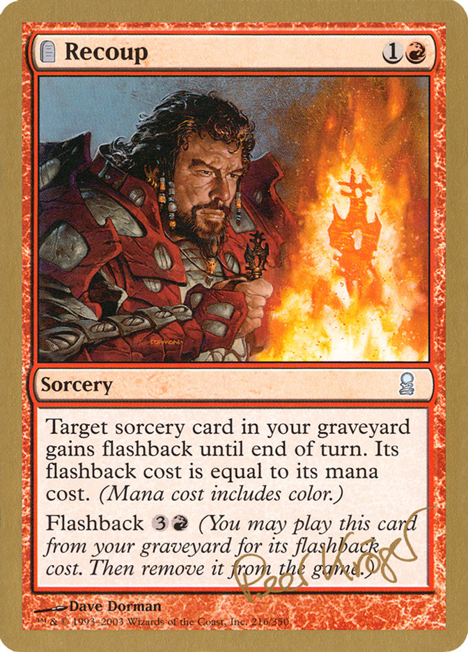 Recoup (Peer Kroger) [World Championship Decks 2003] - The Mythic Store | 24h Order Processing