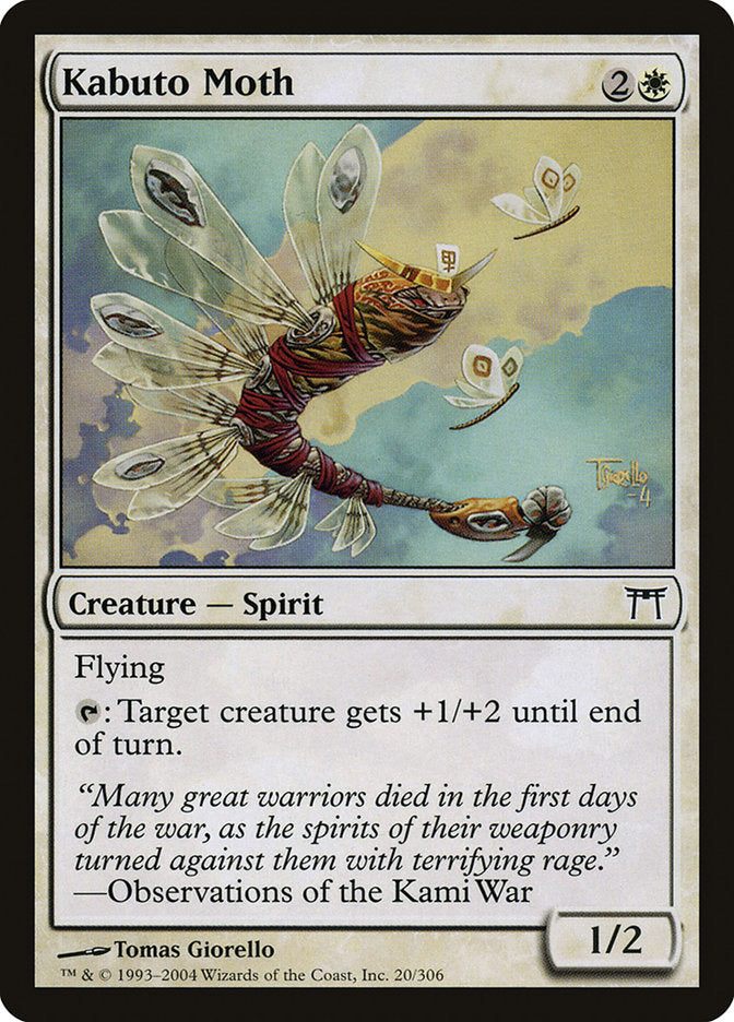 Kabuto Moth [Champions of Kamigawa] - The Mythic Store | 24h Order Processing