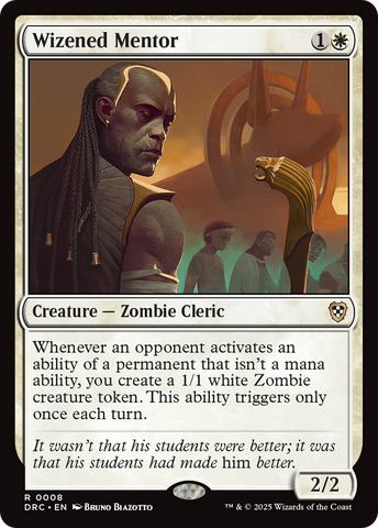Wizened Mentor [Aetherdrift Commander] - The Mythic Store | 24h Order Processing
