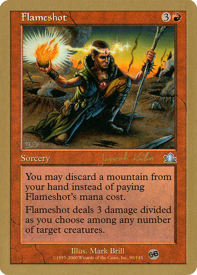 Flameshot (Janosch Kuhn) (SB) [World Championship Decks 2000] - The Mythic Store | 24h Order Processing