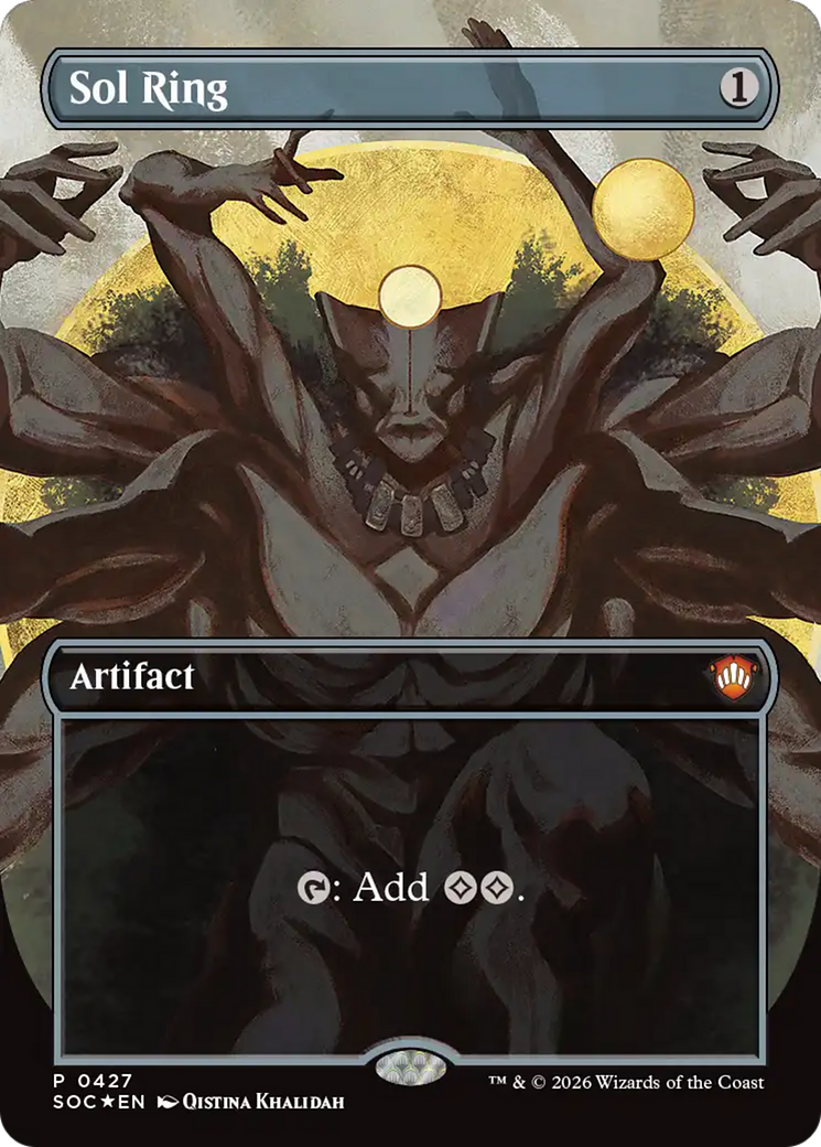 Sol Ring (Borderless) [Secrets of Strixhaven Commander] - The Mythic Store | 24h Order Processing