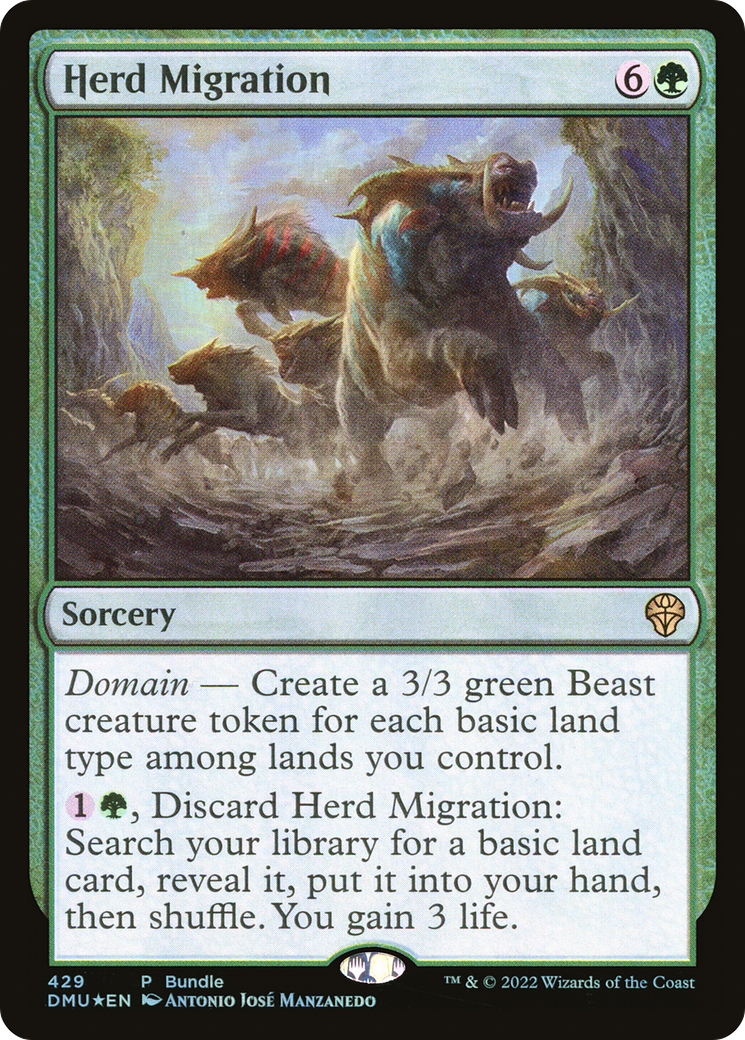 Herd Migration (Bundle) [Dominaria United] - The Mythic Store | 24h Order Processing