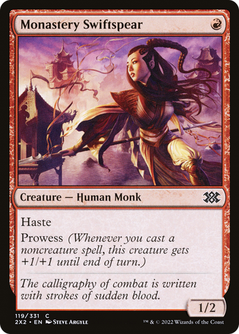 Monastery Swiftspear [Double Masters 2022] - The Mythic Store | 24h Order Processing