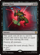 Game Over [Teenage Mutant Ninja Turtles Commander] - The Mythic Store | 24h Order Processing