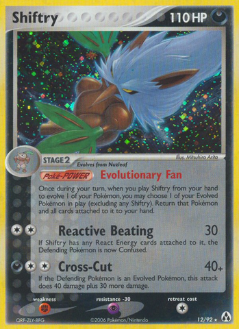 Shiftry (12/92) [EX: Legend Maker] - The Mythic Store | 24h Order Processing