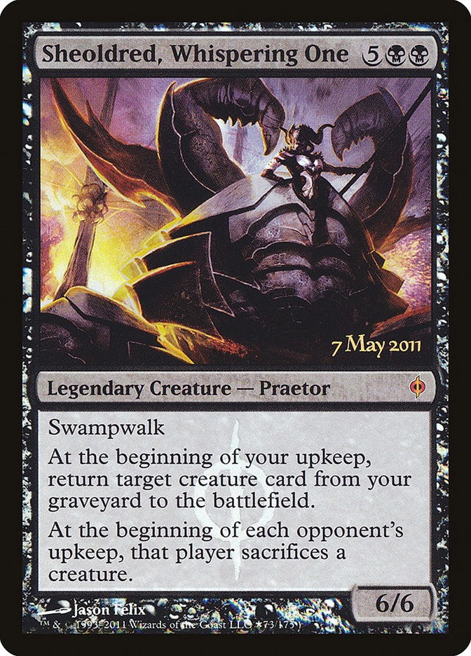 Sheoldred, Whispering One [New Phyrexia Prerelease Promos] - The Mythic Store | 24h Order Processing