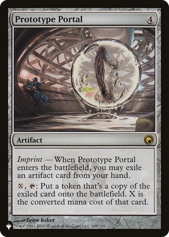 Prototype Portal [The List] - The Mythic Store | 24h Order Processing