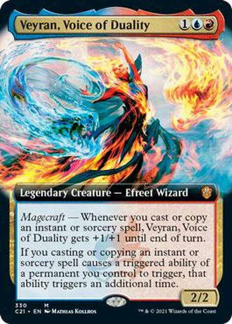 Veyran, Voice of Duality (Extended Art) [Commander 2021] - The Mythic Store | 24h Order Processing