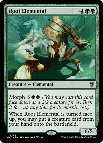 Root Elemental [Murders at Karlov Manor Commander] - The Mythic Store | 24h Order Processing
