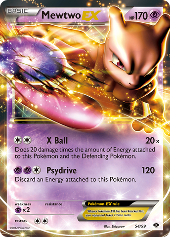 Mewtwo EX (54/99) [Black & White: Next Destinies] - The Mythic Store | 24h Order Processing