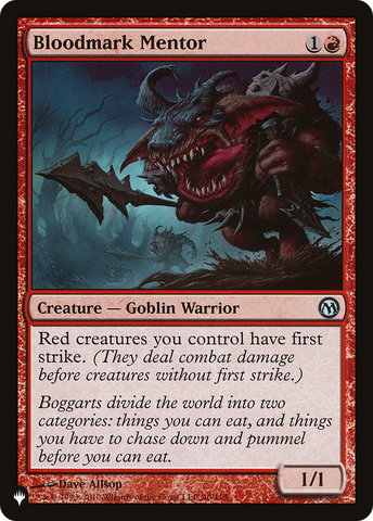 Bloodmark Mentor [The List] - The Mythic Store | 24h Order Processing
