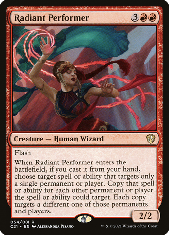 Radiant Performer [Commander 2021] - The Mythic Store | 24h Order Processing