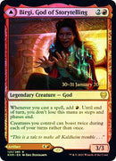Birgi, God of Storytelling // Harnfel, Horn of Bounty [Kaldheim Prerelease Promos] - The Mythic Store | 24h Order Processing