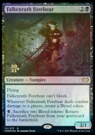 Falkenrath Forebear [Innistrad: Crimson Vow Prerelease Promos] - The Mythic Store | 24h Order Processing