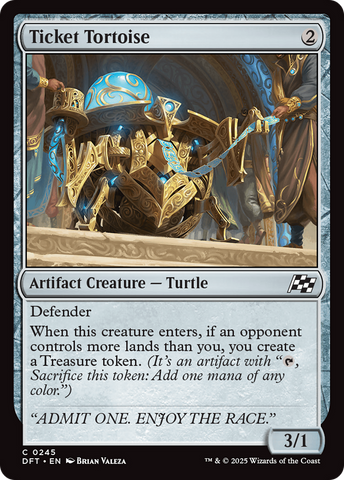Ticket Tortoise [Aetherdrift] - The Mythic Store | 24h Order Processing