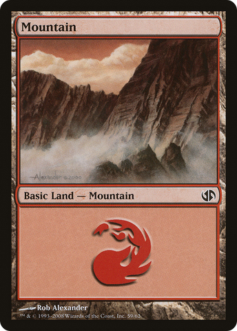 Mountain (59) [Duel Decks: Jace vs. Chandra] - The Mythic Store | 24h Order Processing