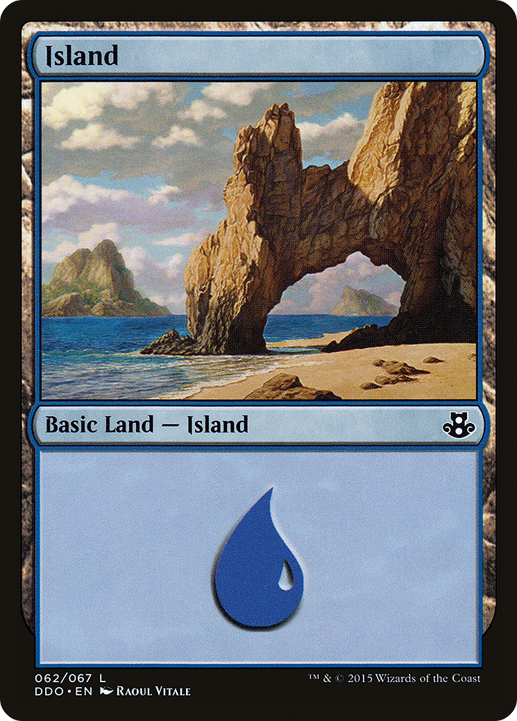 Island (62) [Duel Decks: Elspeth vs. Kiora] - The Mythic Store | 24h Order Processing
