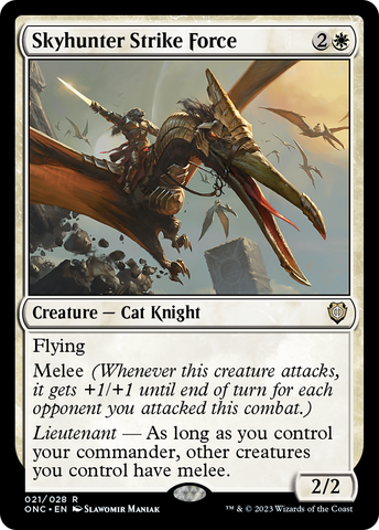 Skyhunter Strike Force [Phyrexia: All Will Be One Commander] - The Mythic Store | 24h Order Processing
