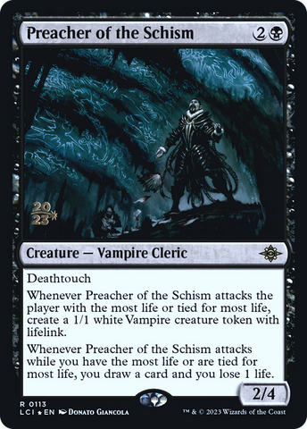 Preacher of the Schism [The Lost Caverns of Ixalan Prerelease Cards] - The Mythic Store | 24h Order Processing