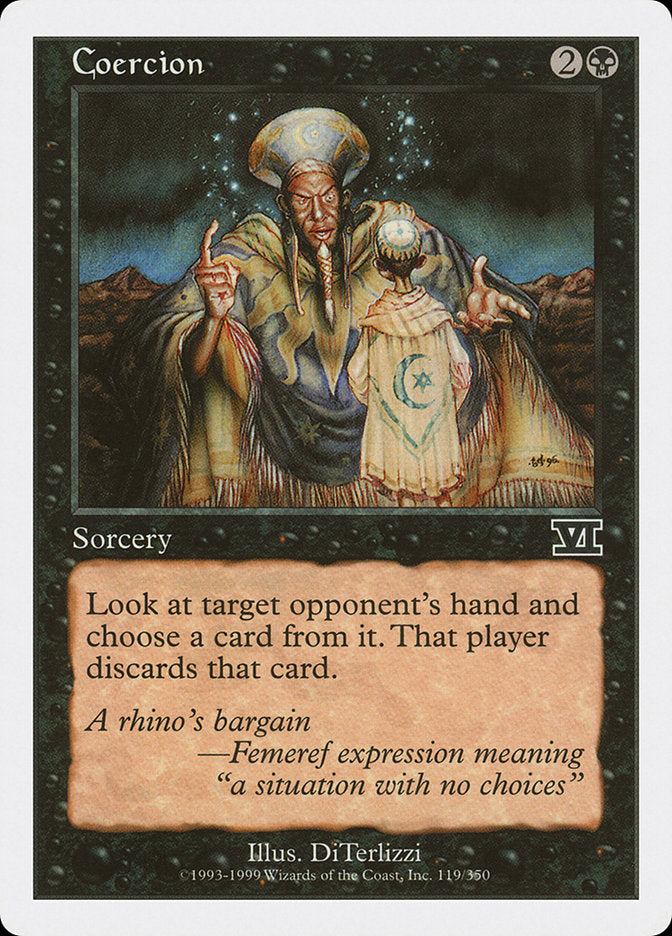 Coercion [Classic Sixth Edition] - The Mythic Store | 24h Order Processing