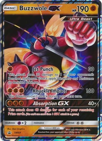 Buzzwole GX (SM69) (Jumbo Card) [Sun & Moon: Black Star Promos] - The Mythic Store | 24h Order Processing