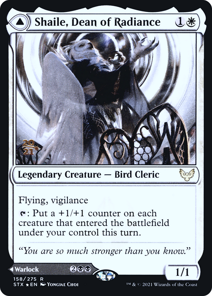 Shaile, Dean of Radiance // Embrose, Dean of Shadow [Strixhaven: School of Mages Prerelease Promos] - The Mythic Store | 24h Order Processing
