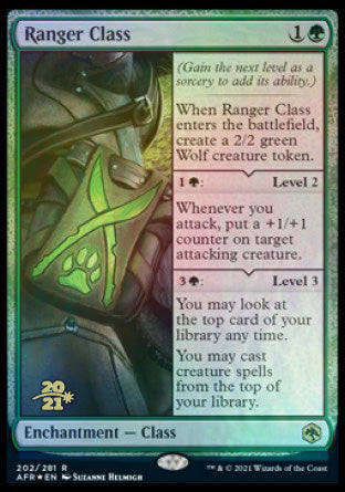 Ranger Class [Dungeons & Dragons: Adventures in the Forgotten Realms Prerelease Promos] - The Mythic Store | 24h Order Processing