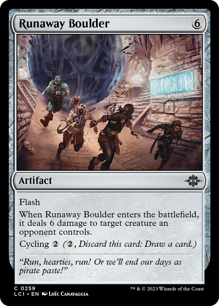 Runaway Boulder [The Lost Caverns of Ixalan] - The Mythic Store | 24h Order Processing