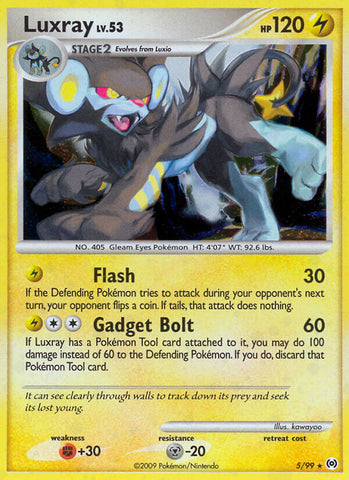 Luxray (5/99) (Theme Deck Exclusive) [Platinum: Arceus] - The Mythic Store | 24h Order Processing