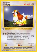 Pidgey (57/102) (Shadowless) [Base Set 1st Edition] - The Mythic Store | 24h Order Processing